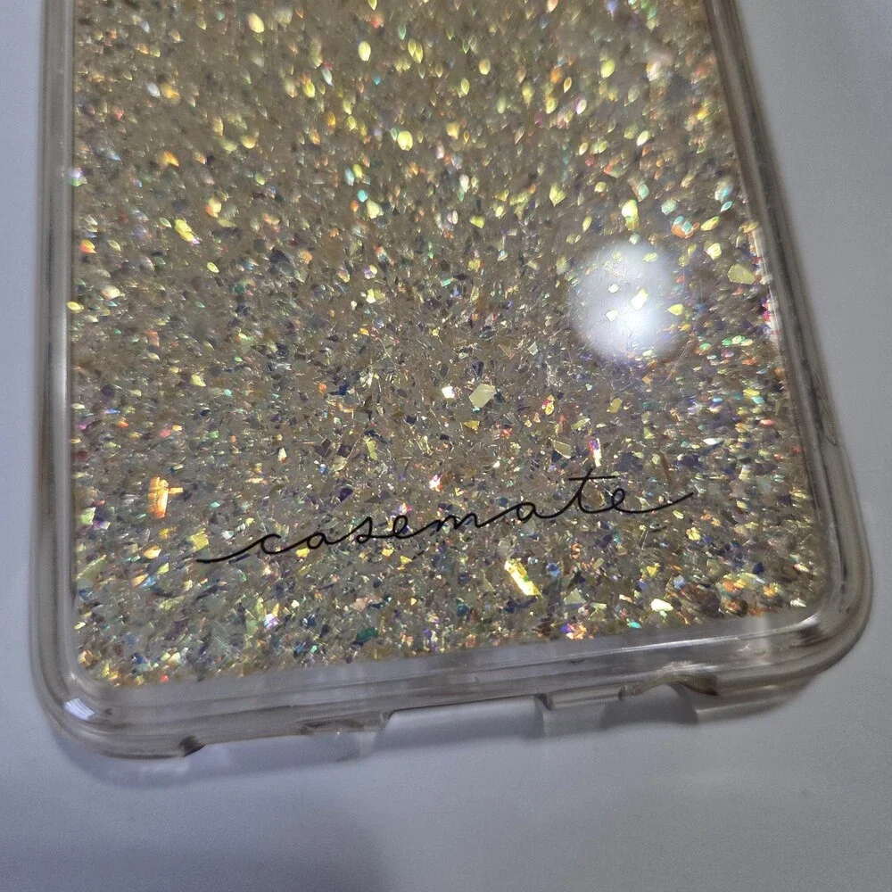 Galaxy S10 gold glitter case by CaseMate for Samsung